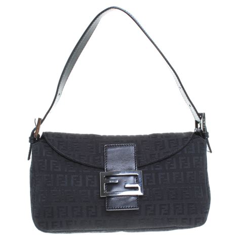 borse fendi nere|fendi borse outlet.